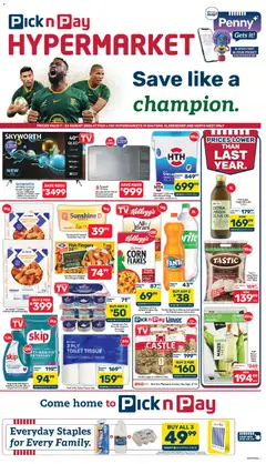 Pick n Pay specials catalogue – valid from 07/08/2026
