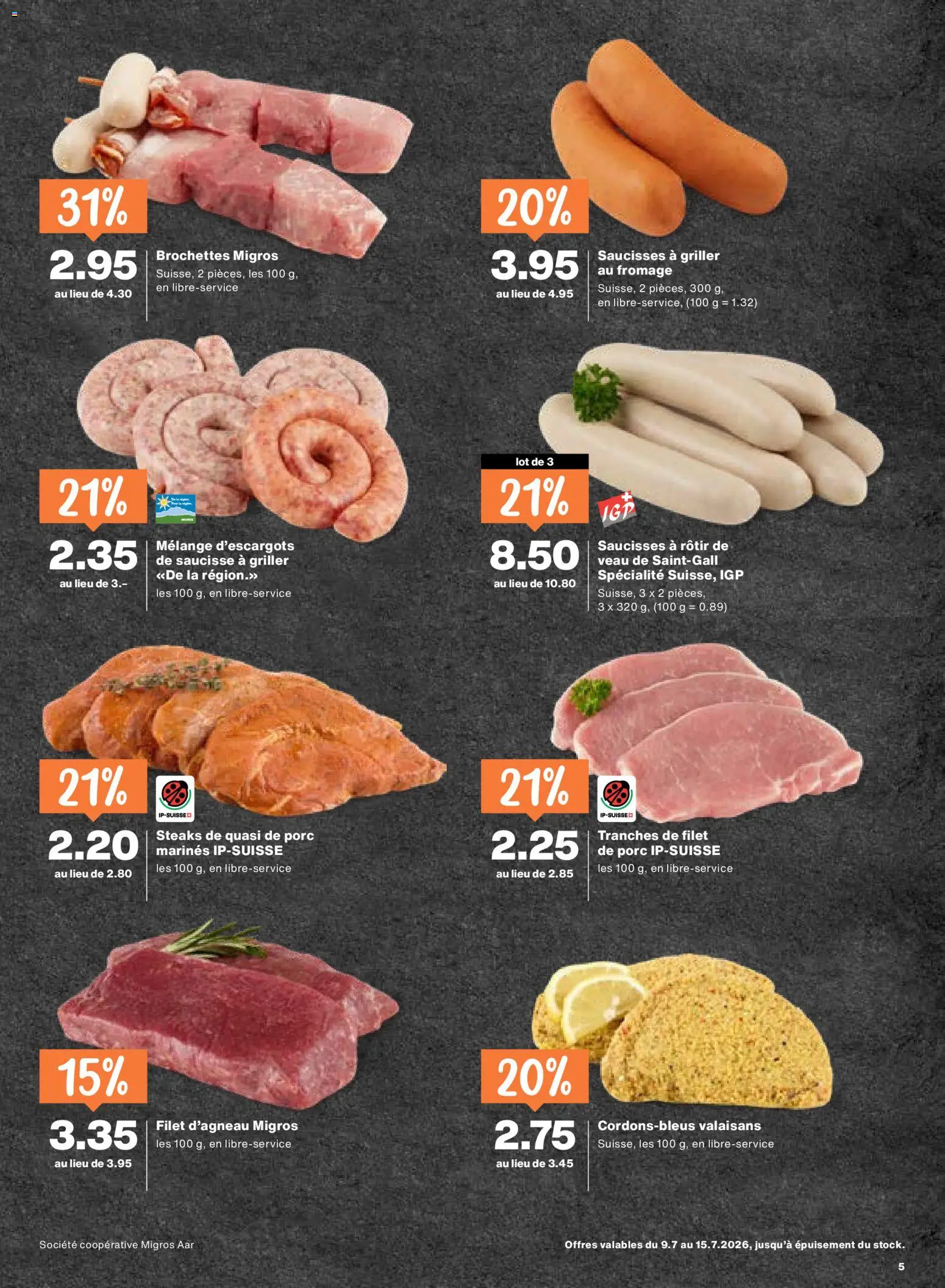 Migros aktionen FR – gültig ab 09.07.2026 | Seite: 5