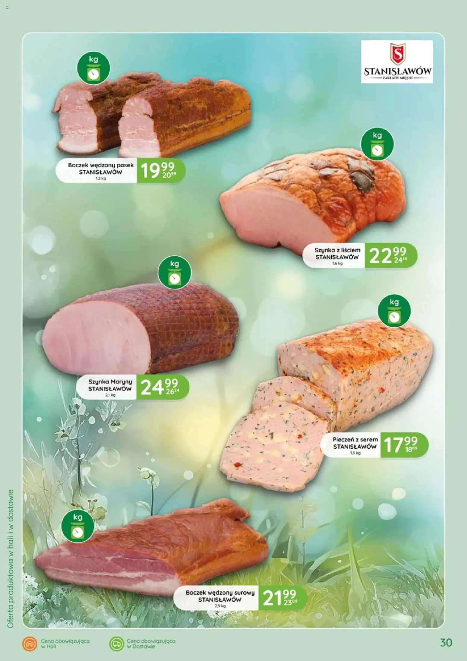 Eurocash gazetka - Katalog Wędlin od 07.05.2026 | Strona: 30 | Produkty: Pasek, Szynka, Boczek wędzony, Boczek