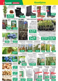 Jager katalog akcije – veljaven od 07.10.2026 | Stran: 2 | Izdelki: Hruska, Žemlja, Borovnice, Breskev