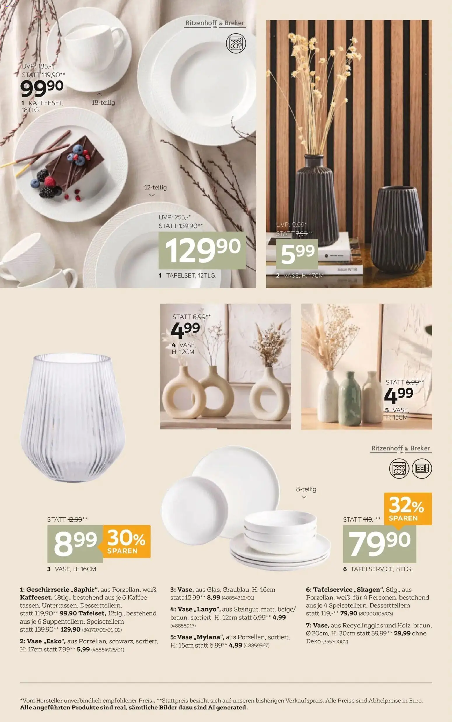 XXXLutz Boutique Marken von 13.10.2026 - Aktuelle Angebote | Seite: 4 | Produkte: Vase, Kaffee