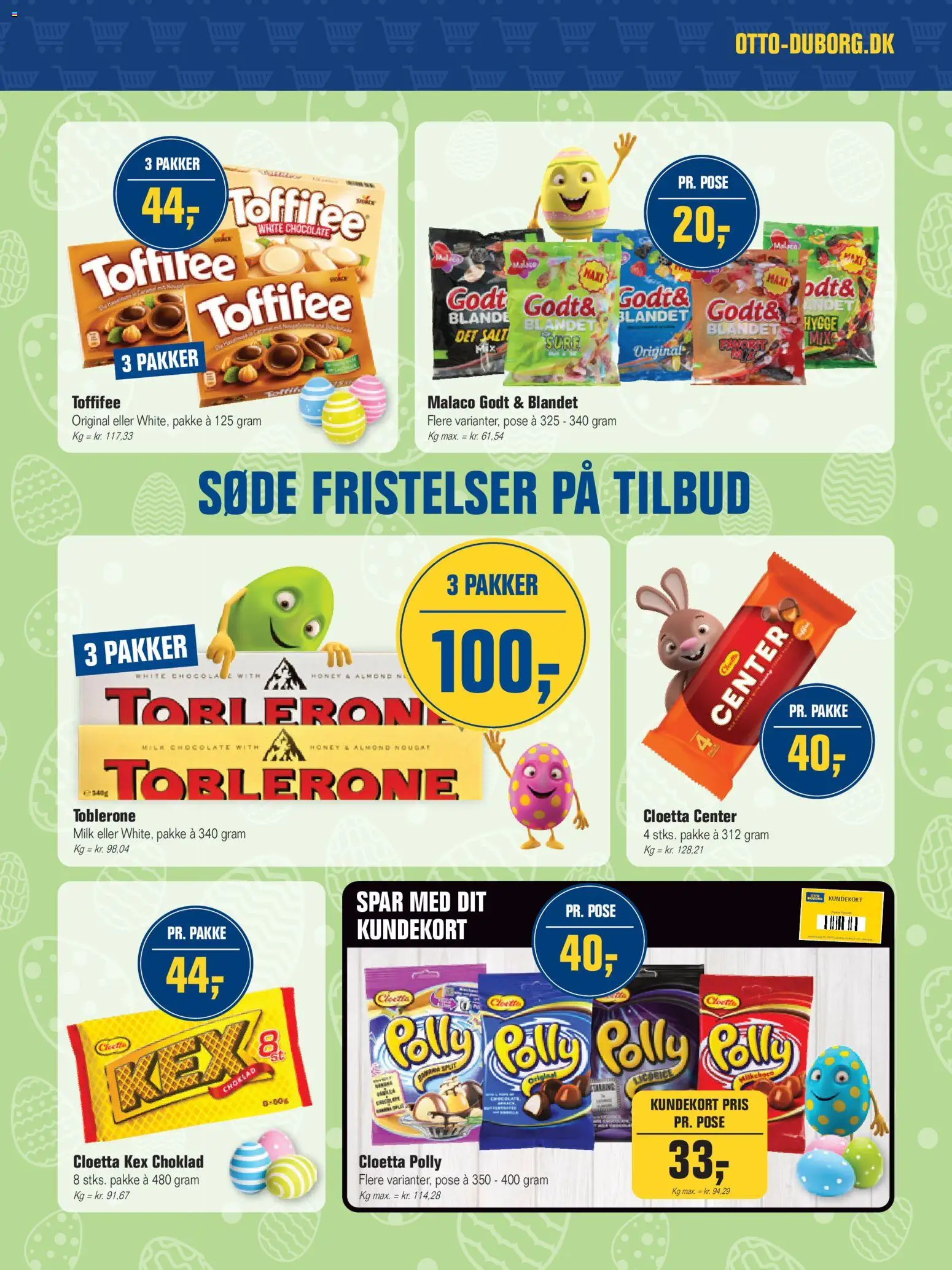 Otto Duborg tilbudsavis – gyldig fra 26.03.2026 | Side: 3 | Produkter: Salt, Nougat
