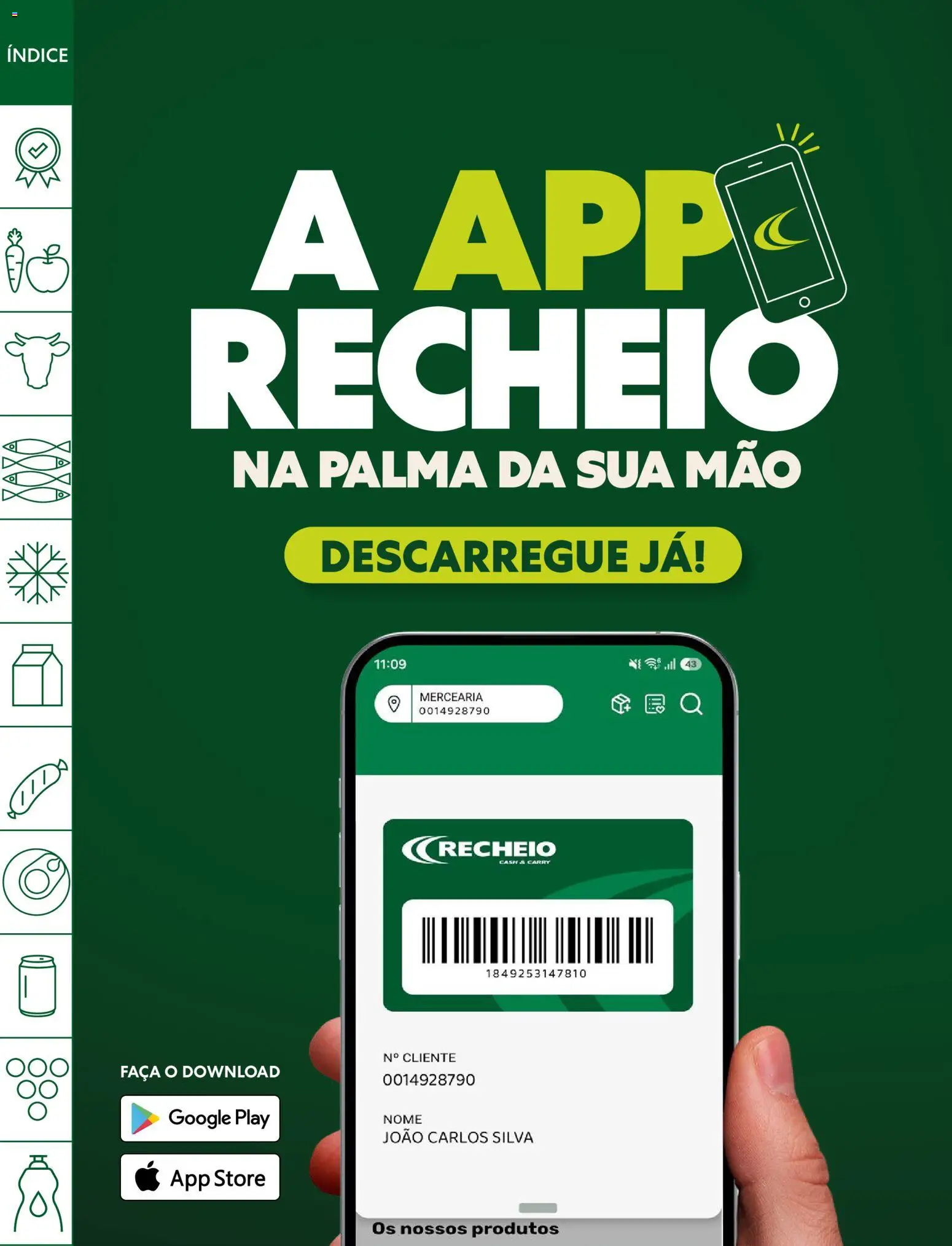 Recheio Horeca │ válido de 01/09/2026 | Página: 28 | Produtos: Faca, Mercearia