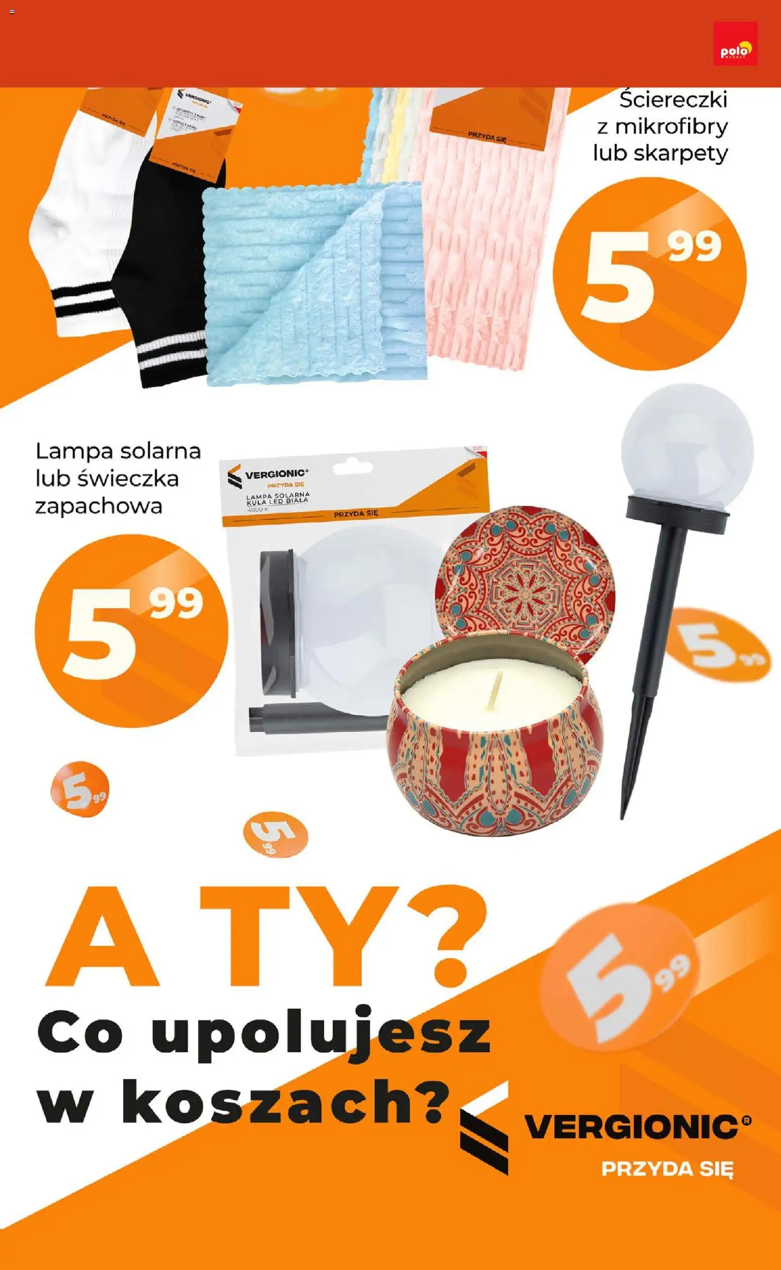 POLOmarket gazetka - Inspirujący Tydzień od 14.10.2026 | Strona: 13 | Produkty: Skarpety, Ściereczki, Lampa, Ściereczki z mikrofibry