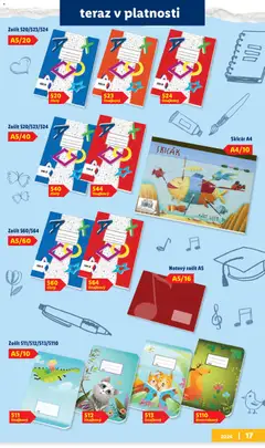 Lidl leták platný od 20.07.2026 | Strana: 29 | Produkty: Zošit