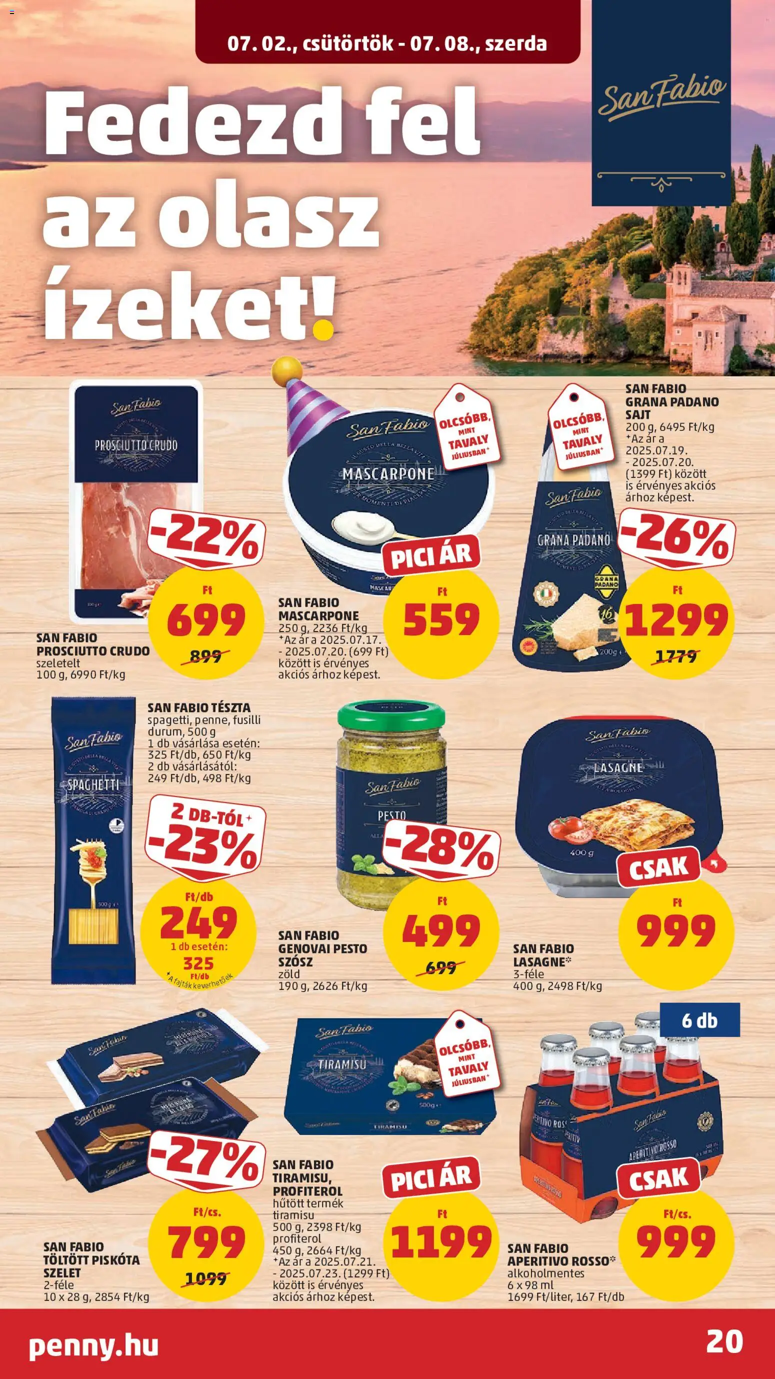 PENNY akciós ujság - amely érvényes a következő dátumtól: 2026.07.02. | Oldal: 24