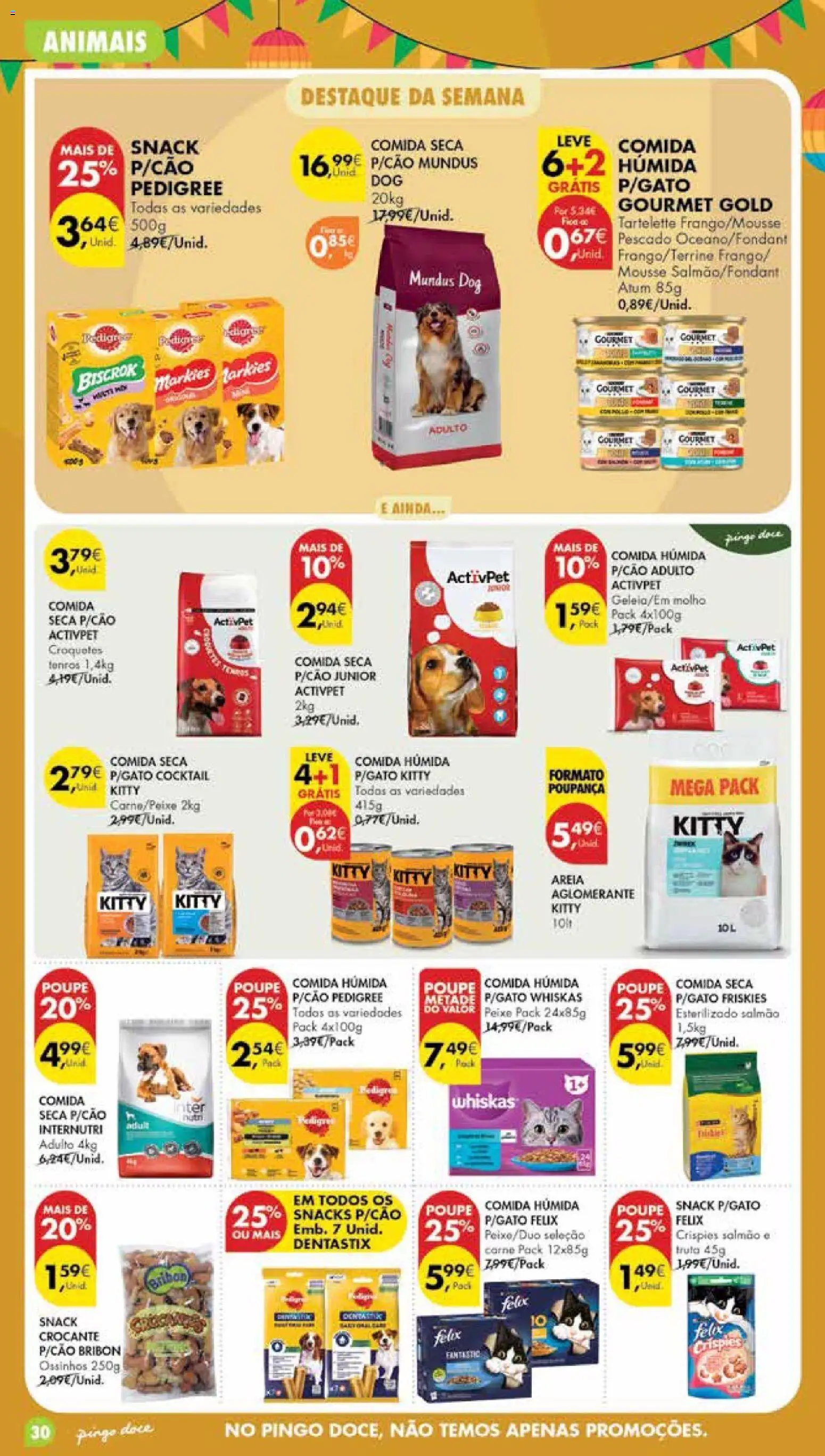 Pingo Doce Poupe Esta Semana Madeira │ válido de 09.06.2026 | Página: 30 | Produtos: Atum, Areia, Salmão, Carne