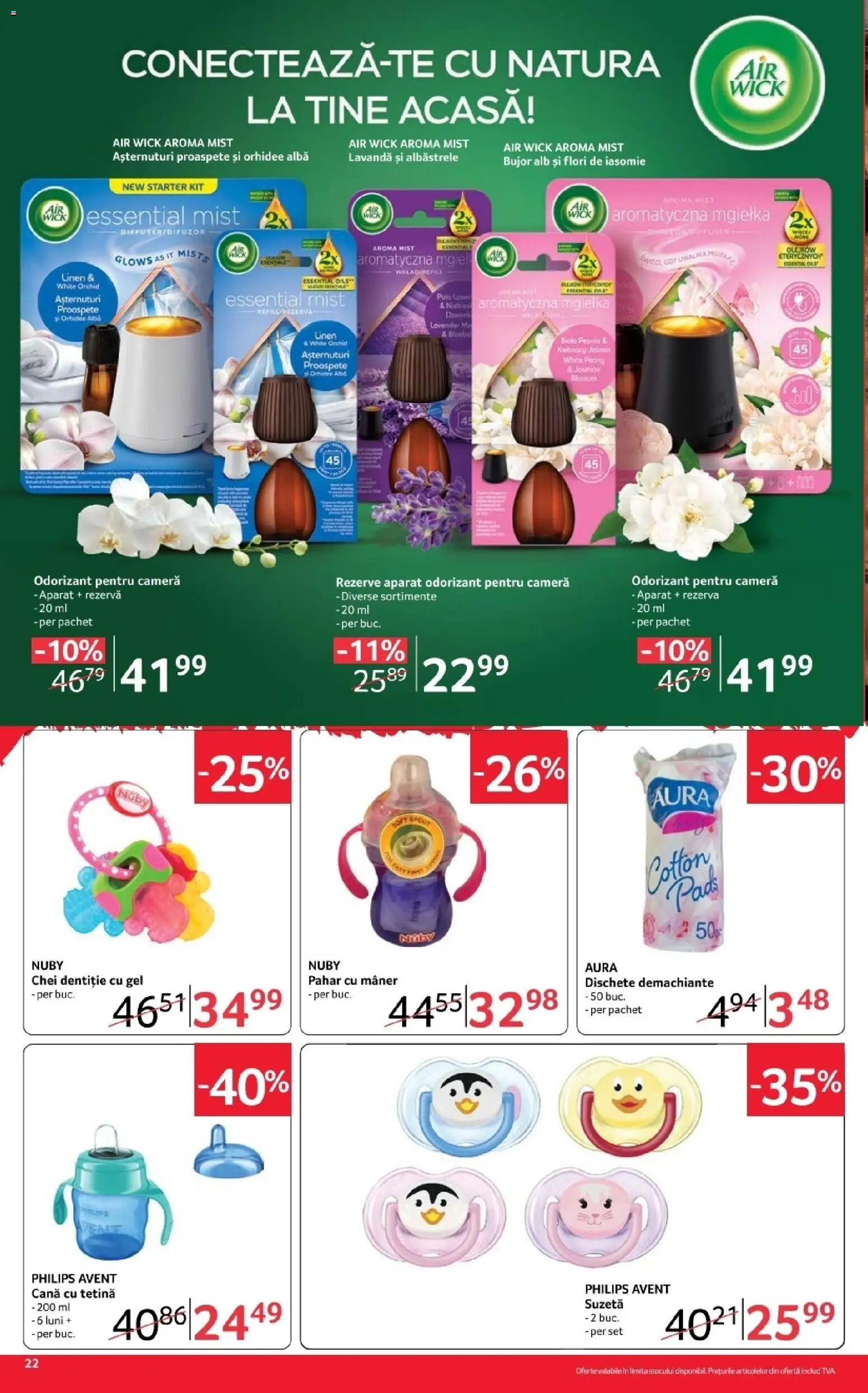 Noul catalog Selgros – valabil de la 30.10.2026 | Pagină: 22 | Produse: Cameră, Orhidee, Aparat, Flori