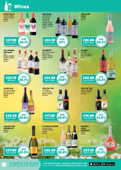 Preview of Bestway - The Big Deals Brochure valid from 24.04.2026 | Page: 12 | Products: Peinture à l'aquarelle, Prosecco, Ham