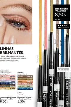 Pré-visualização Glimmerstick Duo Chrome Delineador Para Olhos, Duo Chrome eyeliner with intense finish. válido de 01.05.2026 | Página: 45 | Produtos: Delineador