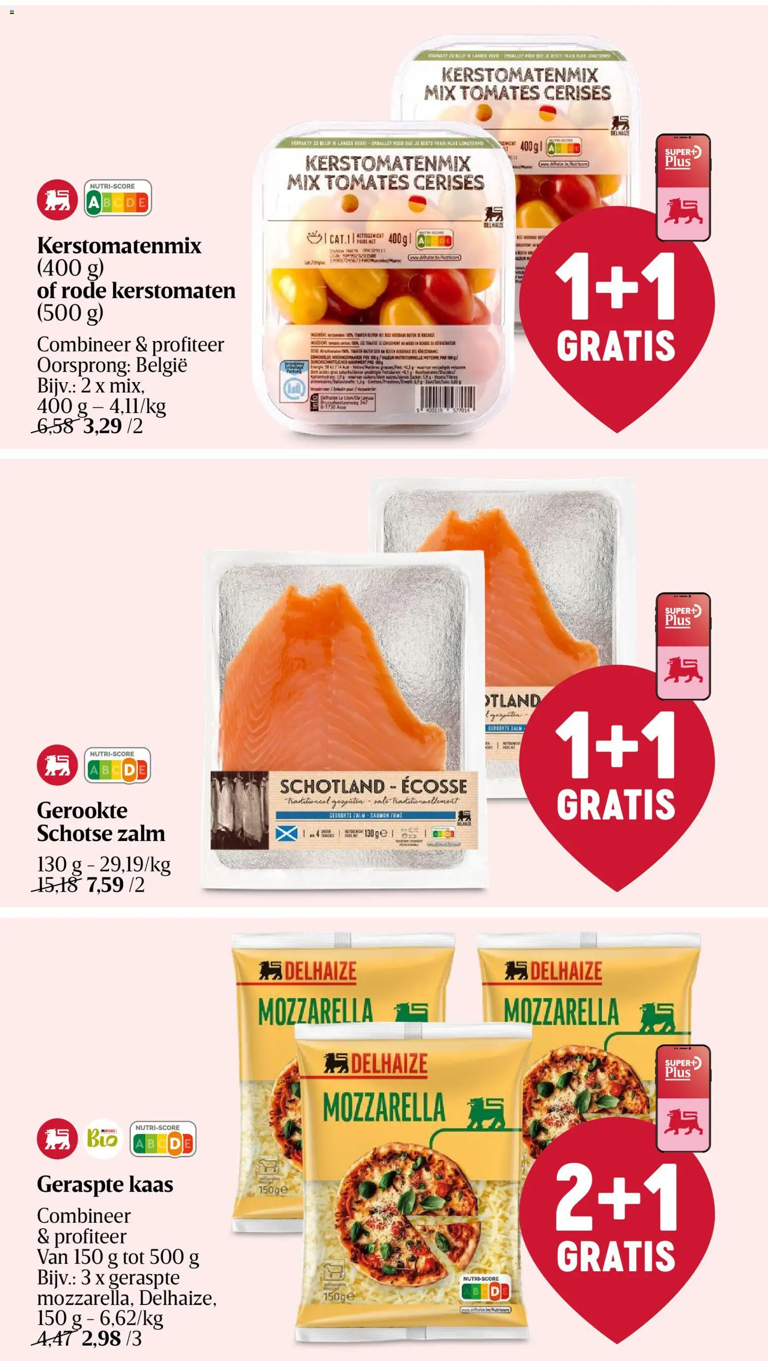 {H1} | Pagina: 5 | Producten: Zalm, La, Geraspte kaas, Gerookte zalm