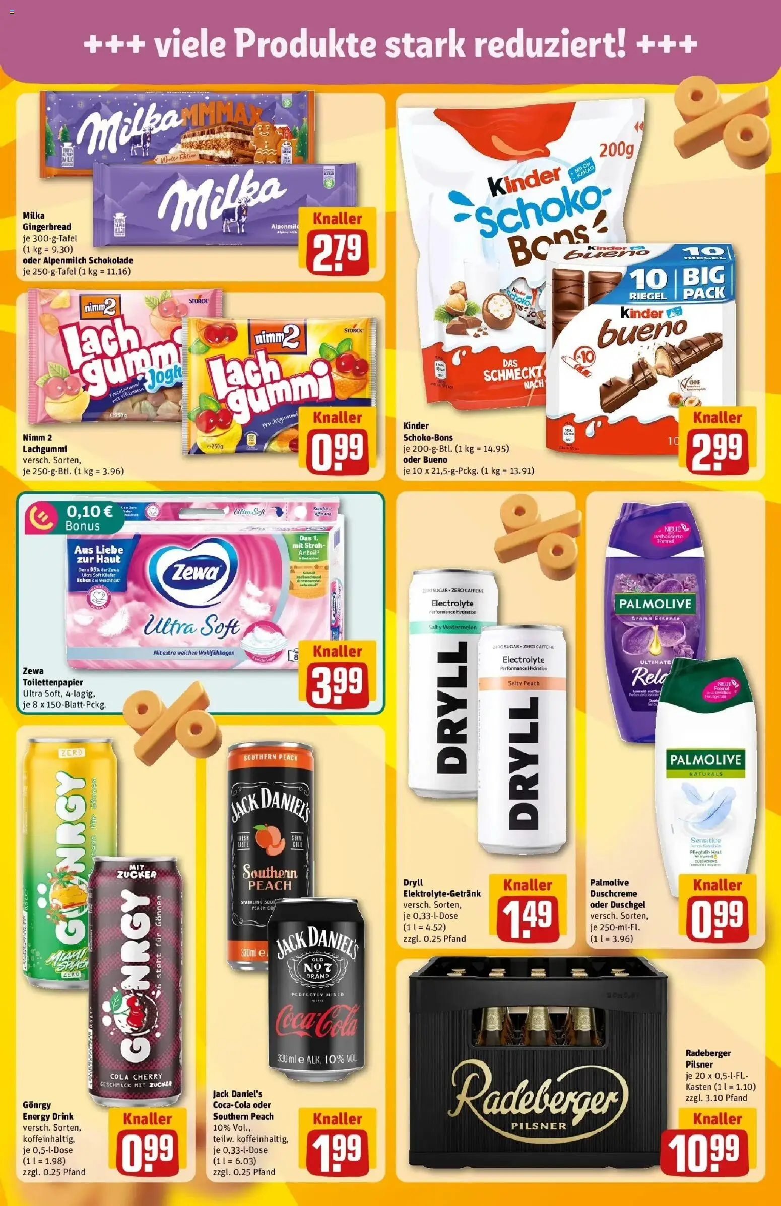 REWE Prospekt ab 21.09.2026 zum Blättern » Angebote | Seite: 5 | Produkte: Coca cola, Energy, Zucker, Toilettenpapier