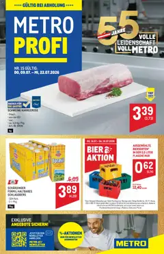 Metro angebote Profi ab 09.07.2026 gültig