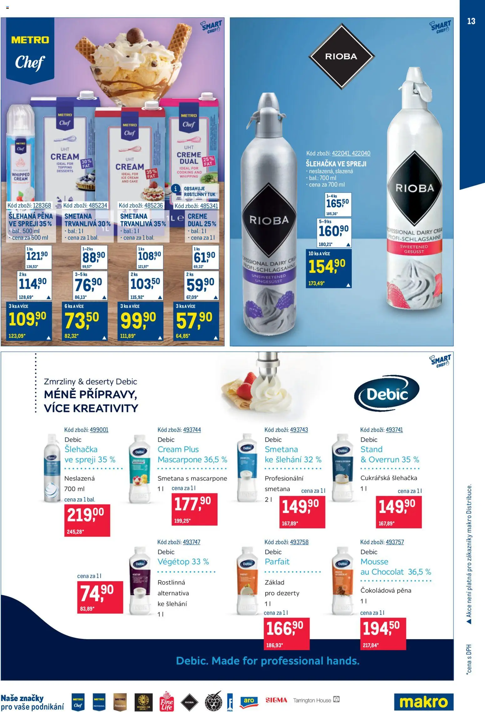 Makro leták - Zmrzliny od 01.07.2026 | Strana: 13