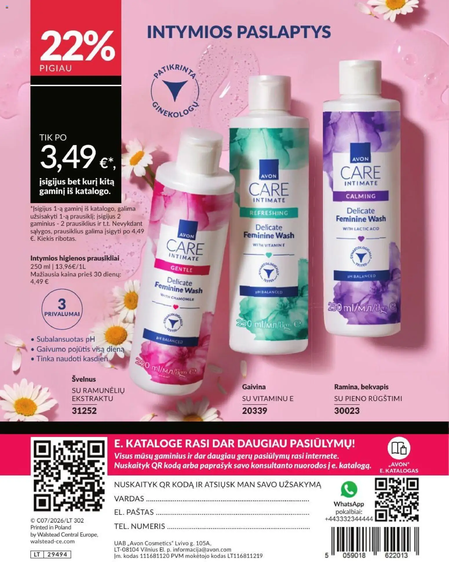 AVON akcijos nuo 2026.07.01 | Puslapis: 180