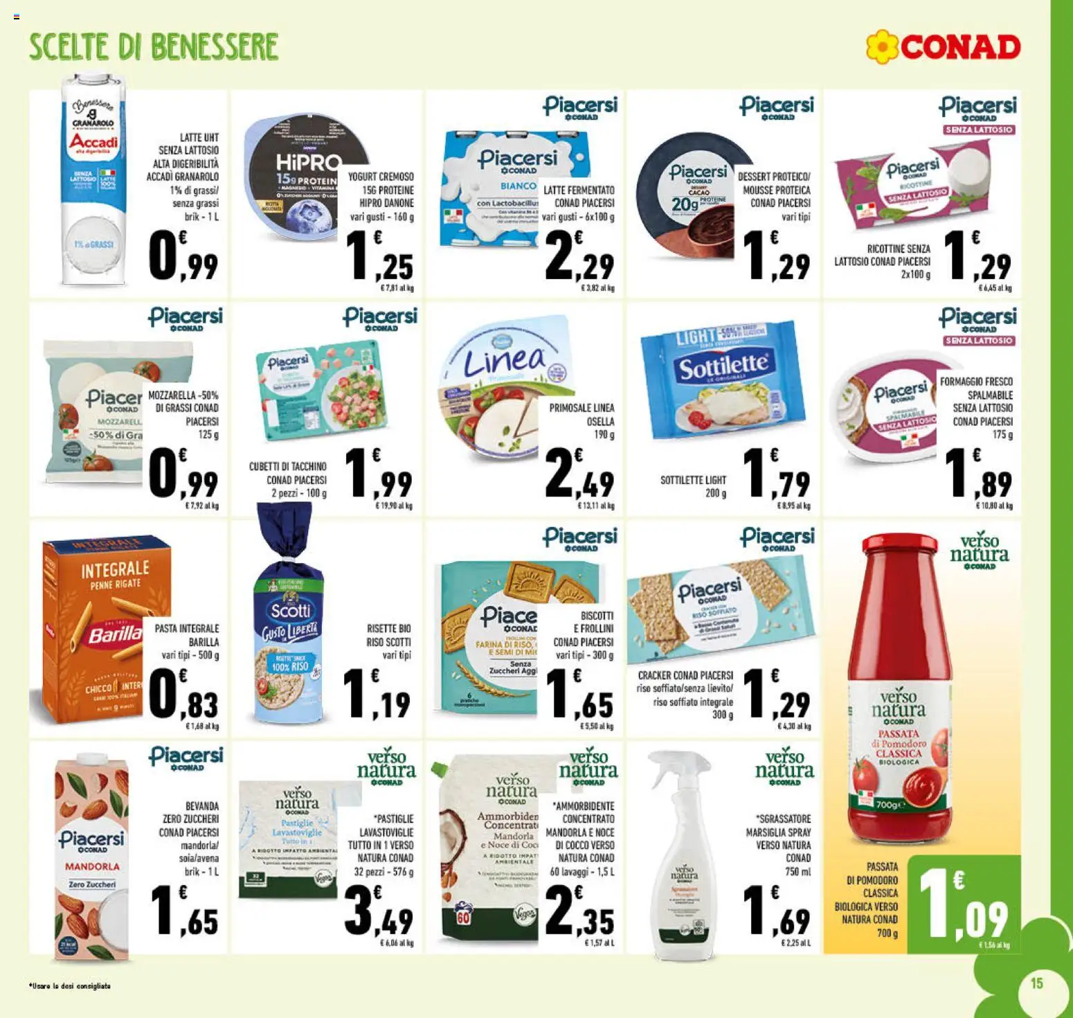 Volantino Conad del 26/08/2026 | Pagina: 15