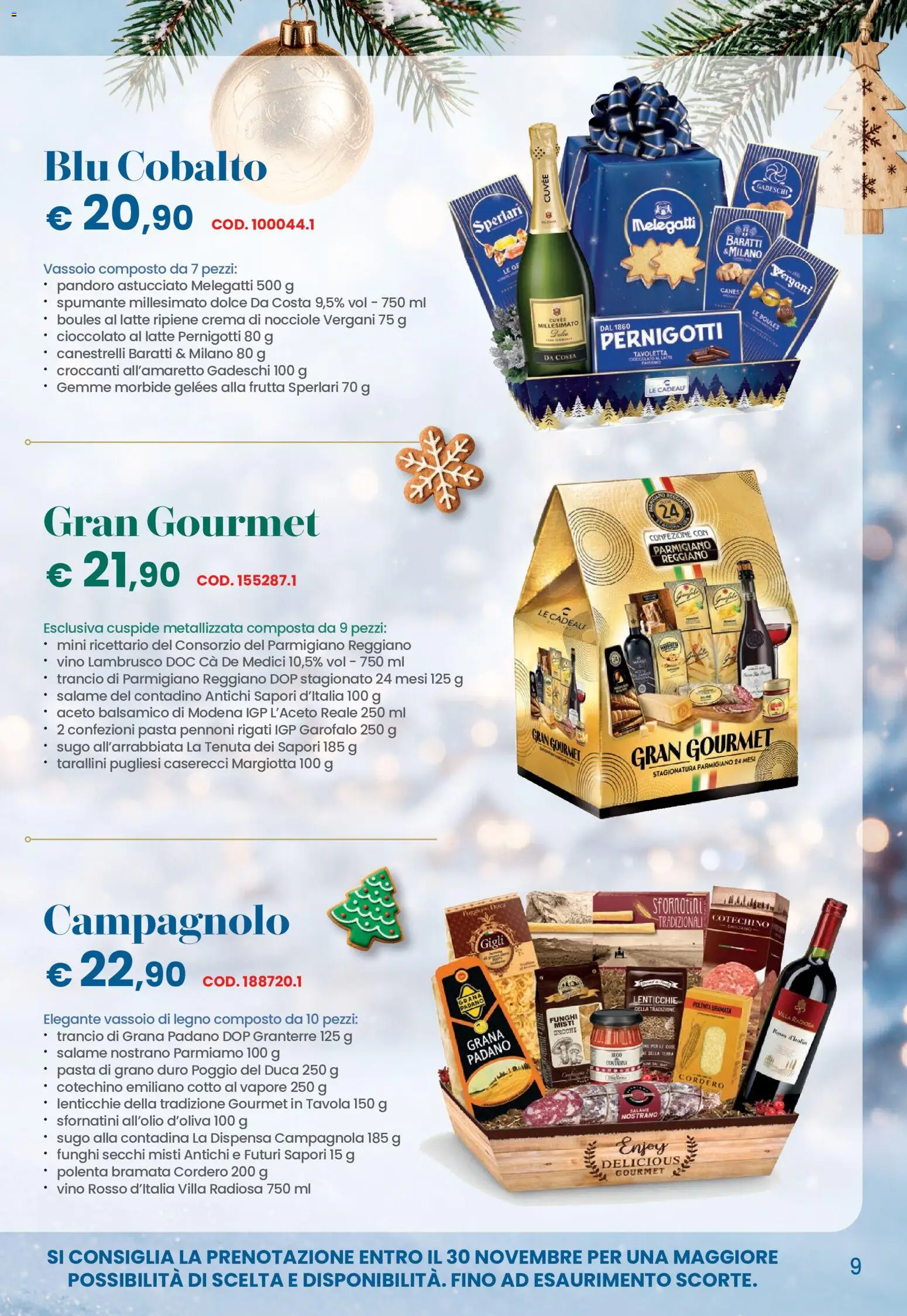 Volantino Conad del 26/10/2026 | Pagina: 9 | Prodotti: Salame, Nocciole, Aceto, Parmigiano reggiano