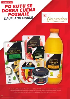 GOLD EDITION Grana Padano DOP, MIND. 16 MONATE NATURGEREIFT - Pregled kataloga iz trgovine Kaufland, vrijedi od 01.07.2026 | Stranica: 30 | Proizvodi: Grana Padano, Bakalar