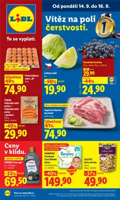 Náhled letáku Lidl leták od 14.09.2026