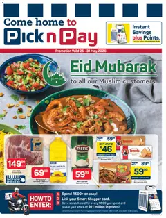 Pick n Pay specials catalogue – valid from 25.05.2026