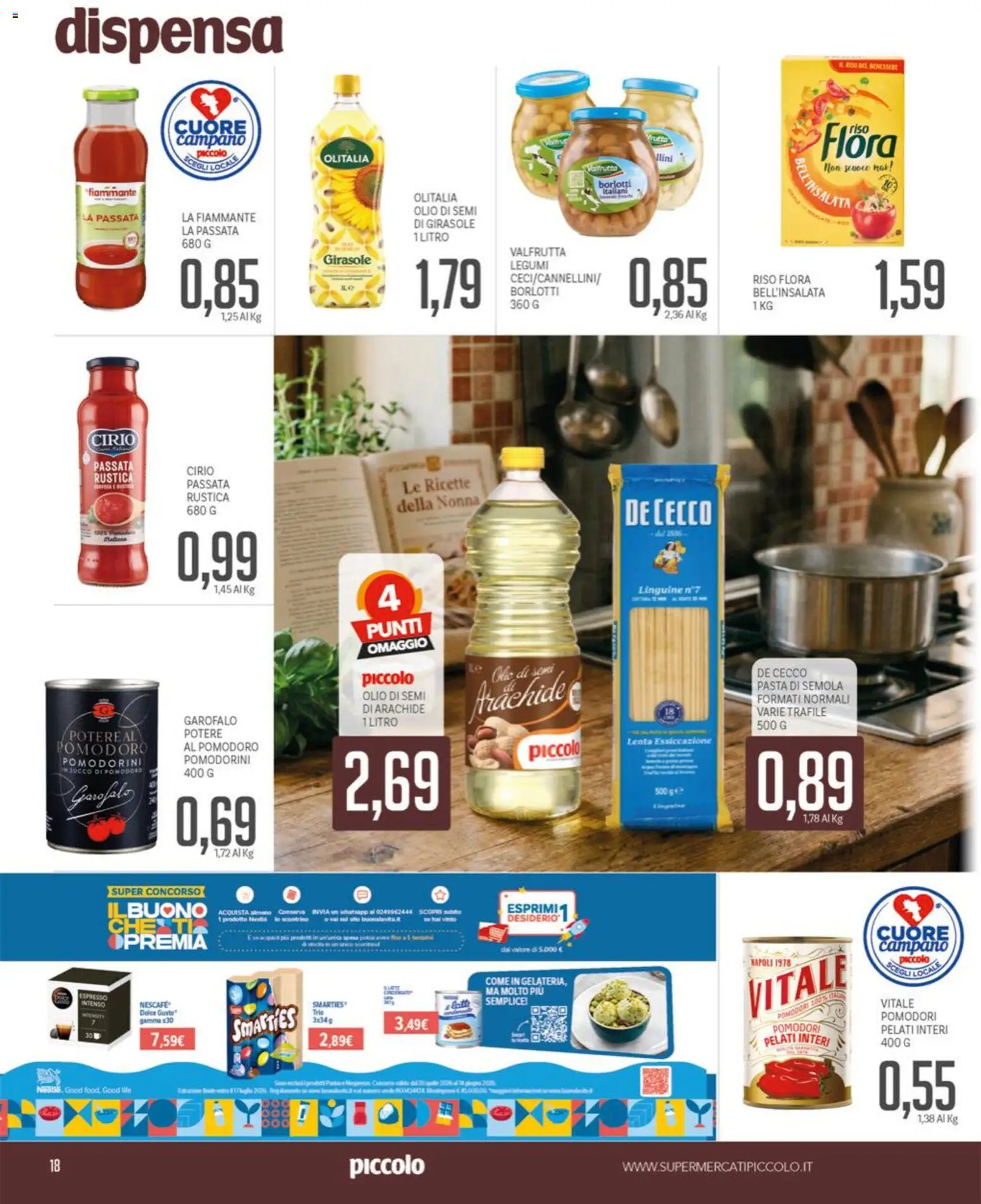 Volantino Piccolo del 01.06.2026 | Pagina: 18 | Prodotti: Pomodorini, Riso, Pomodoro, Pomodori