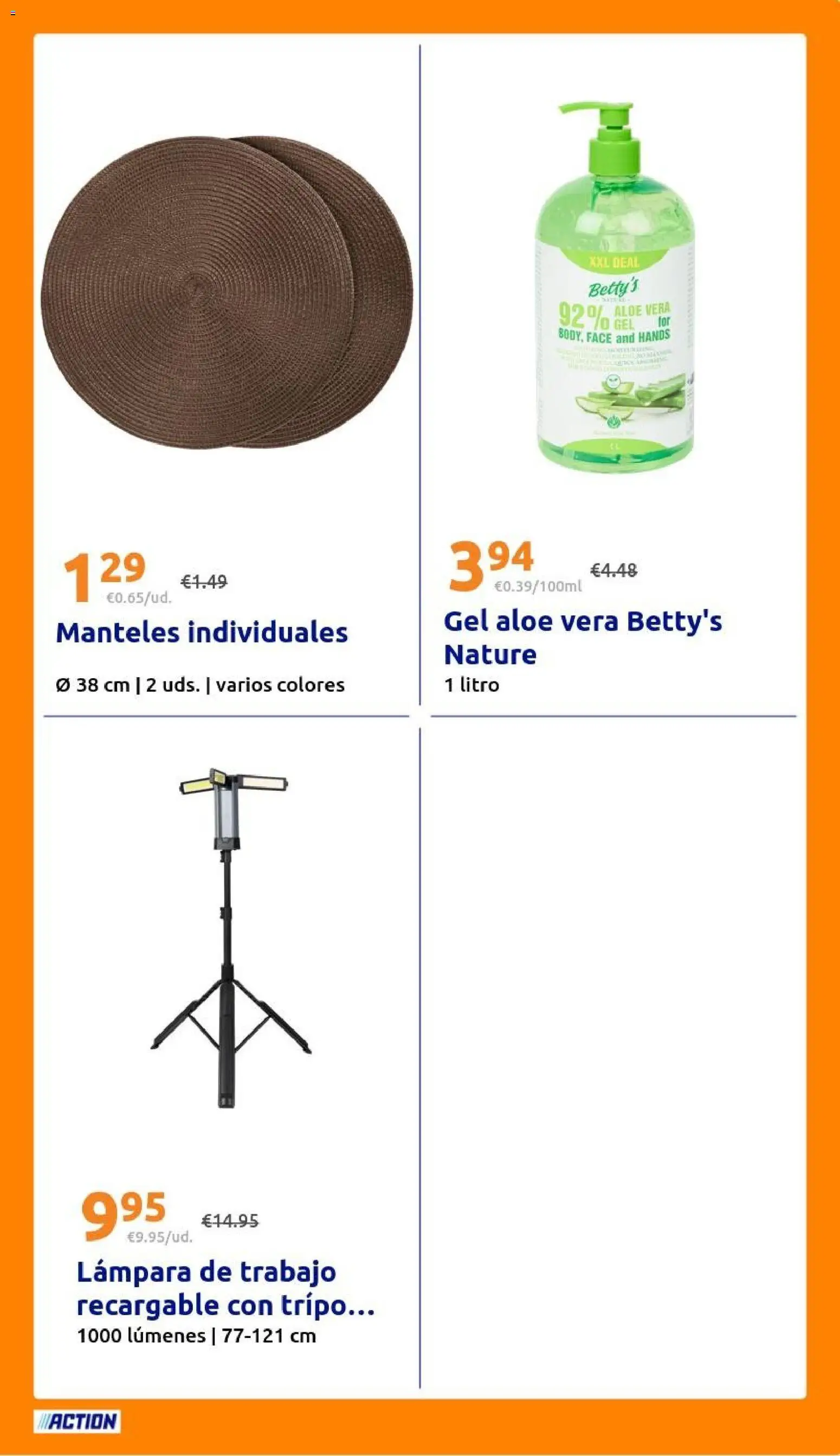 Action folleto │ válido desde el 26/08/2026 | Página: 27 | Productos: Aloe Vera, Lámpara