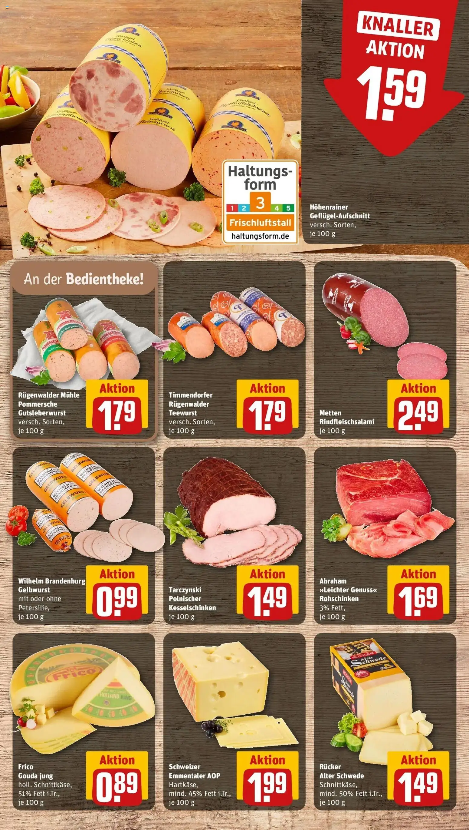 REWE Prospekt ab 10.08.2026 zum Blättern » Angebote | Seite: 8 | Produkte: Mühle, Gouda