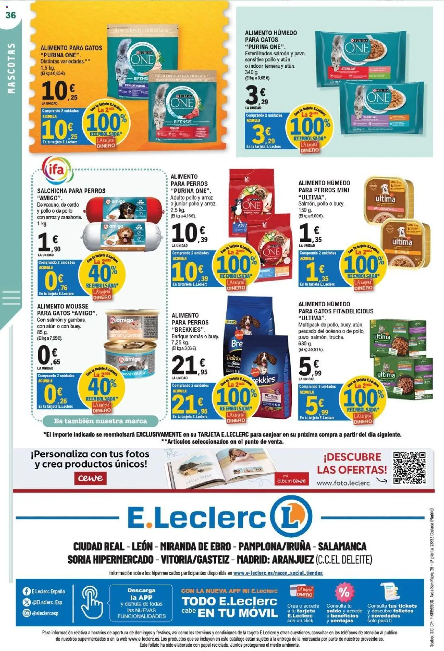 E.Leclerc - Ciudad Real │ válido desde el 07/10/2026 | Página: 36 | Productos: Mousse, Atún, Arroz, Pescado