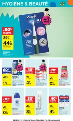 Carrefour - Prévisualisation de Déodorant, Homme Anti -Transpirant, Cobalt Dry ou Anti -Transpirant Femme, 150 ml. valide à partir de 08/09/2026 | Page: 60