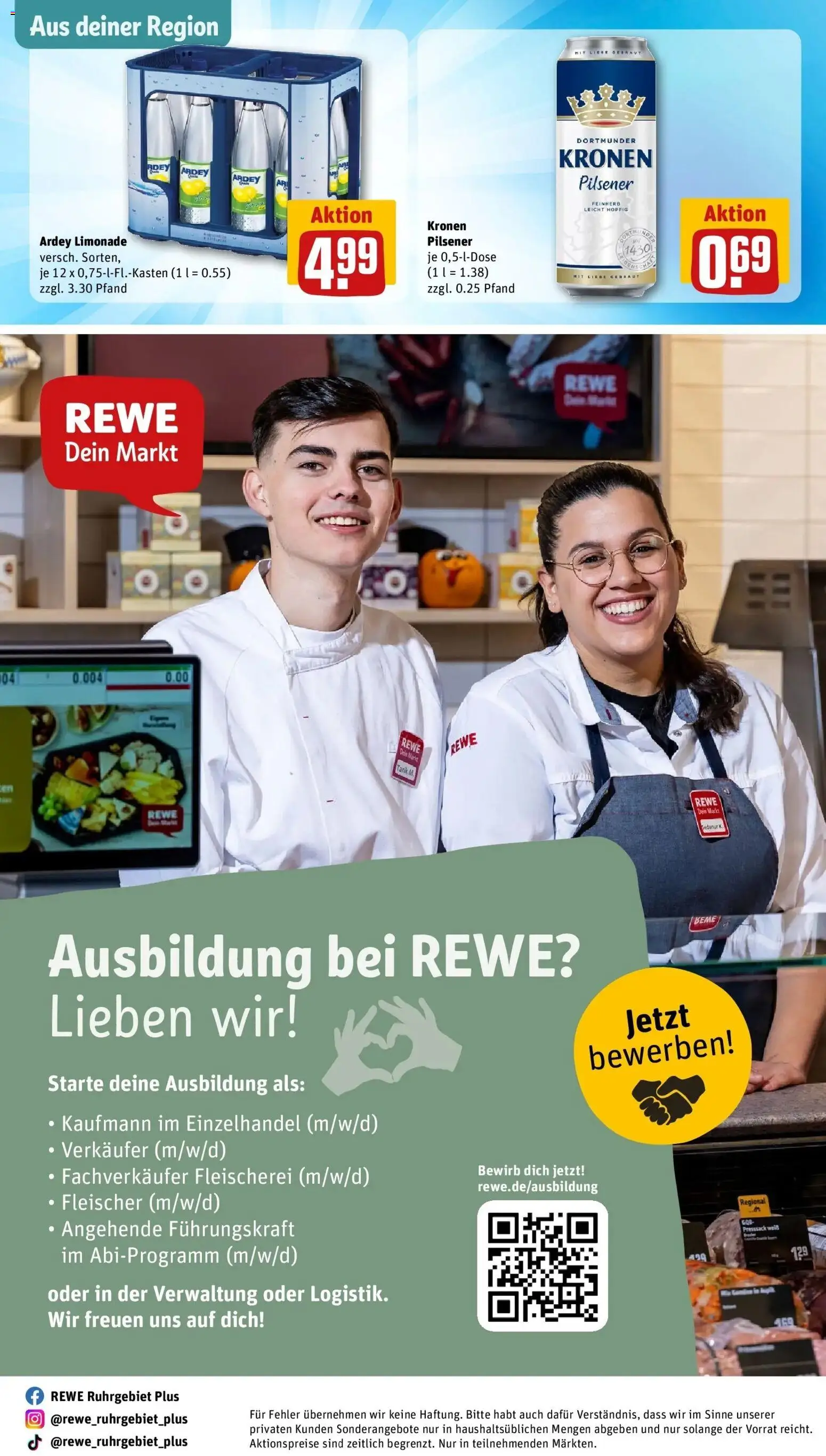 Rewe Prospekt Dortmund	 – gültig ab 27.04.2026 | Seite: 29 | Produkte: Limonade