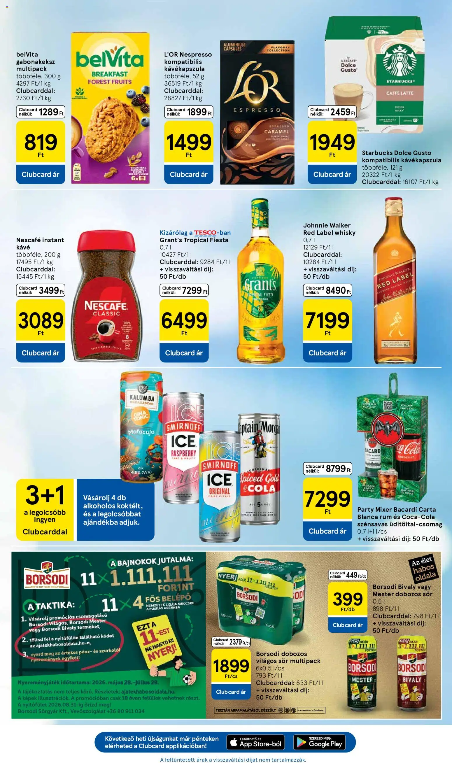 Tesco akciós ujság - amely érvényes a következő dátumtól: 2026.07.02. | Oldal: 23