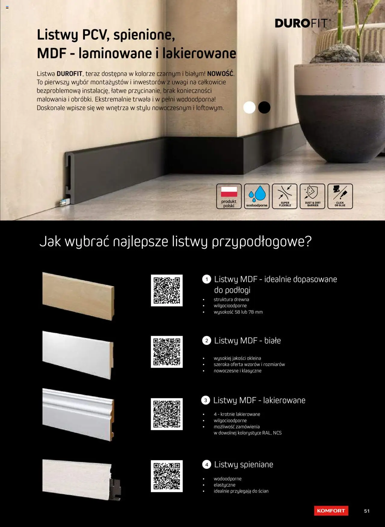 Komfort Gazetka - Katalog Podłogi I Drzwi od 26.06.2024 | Strona: 51