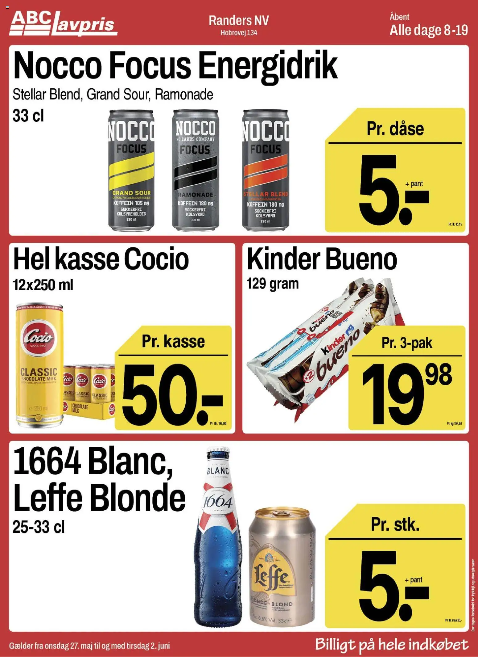Abc Lavpris tilbudsavis – gyldig fra 27.05.2026 | Side: 11 | Produkter: Grill
