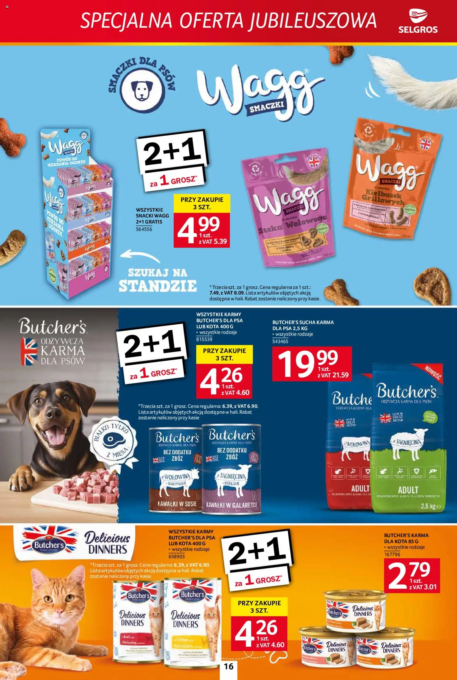 Selgros cash&carry gazetka - Specjalna oferta jubileuszowa od 10.09.2026 | Strona: 12 | Produkty: Jagnięcina, Wieprzowina, Wołowina, Karma dla psów