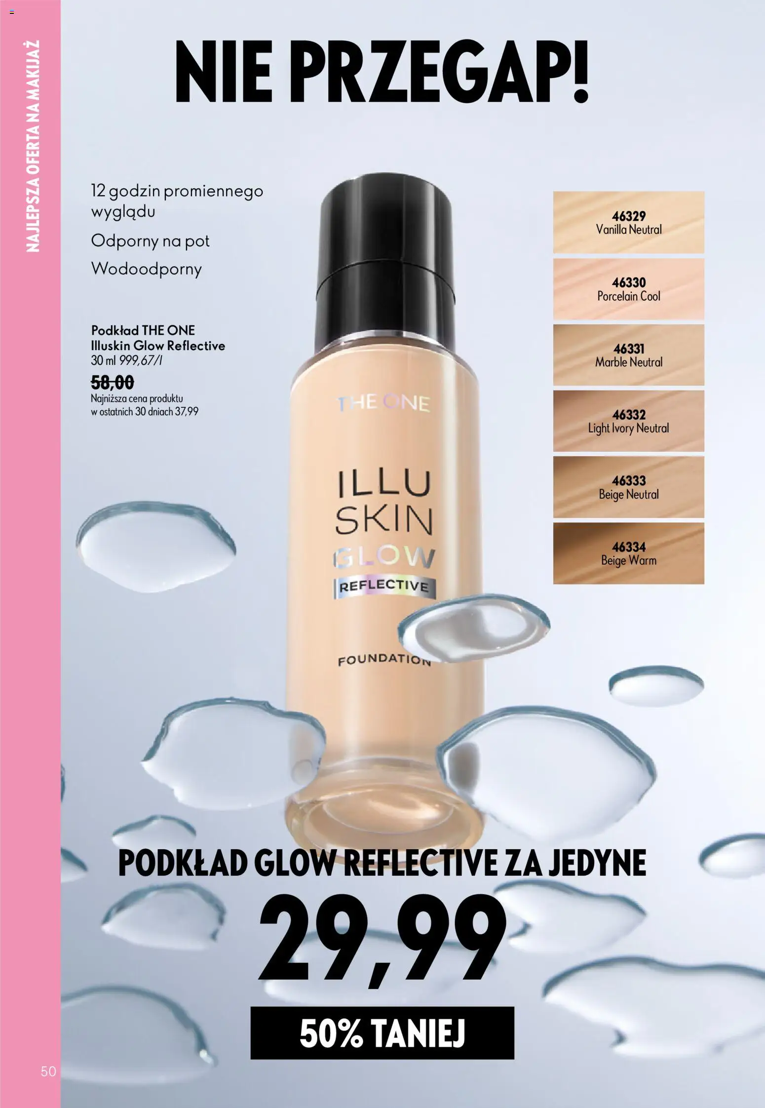 Oriflame Katalog 10 2026 od 08.07.2026 | Strona: 50 | Produkty: Makijaż