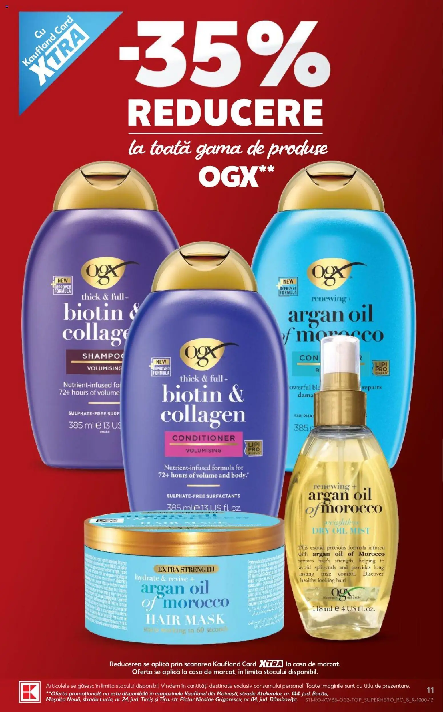 Noul catalog Kaufland – valabil de la 26.08.2026 | Pagină: 11 | Produse: Aplică, Body