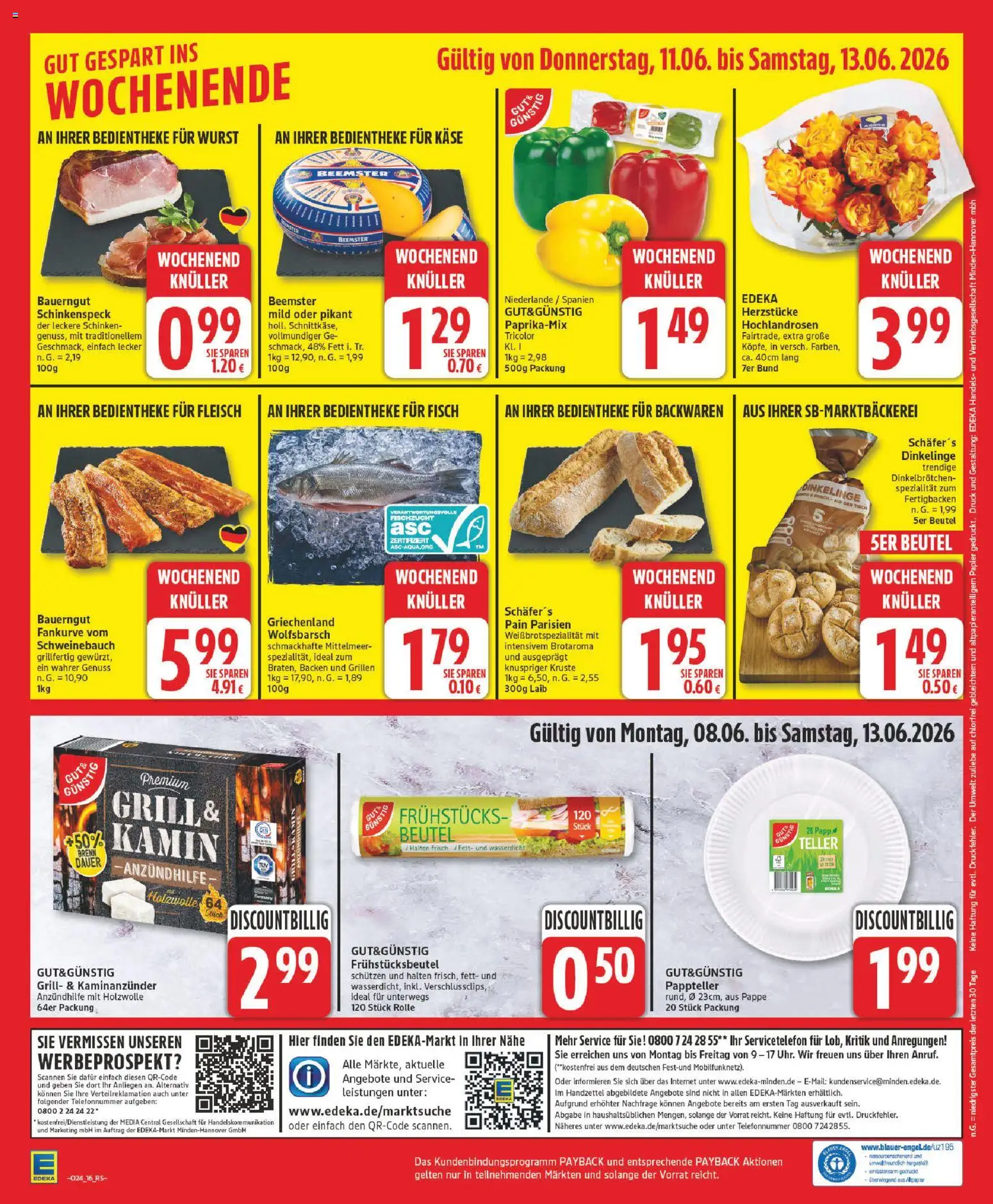 Elli Markt Prospekt Rietberg – gültig ab 08.06.2026 | Seite: 16 | Produkte: Grill, Kamin, Fisch, Bauerngut
