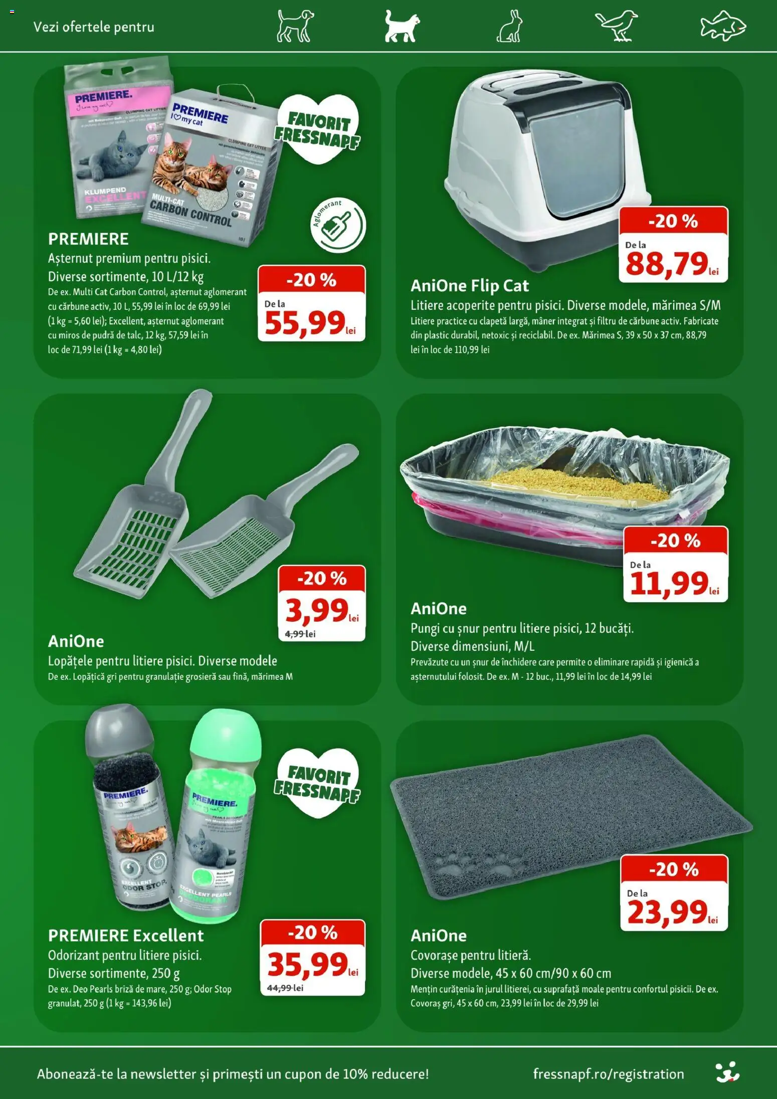 Noul catalog Fressnapf – valabil de la 03.09.2026 | Pagină: 11 | Produse: Premium, Mâner, Pudră, Deodorant