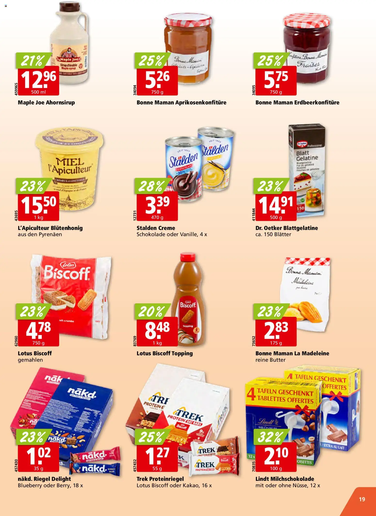 Aligro aktionen – gültig ab 17.08.2026 | Seite: 19 | Produkte: Butter, Schokolade, Creme