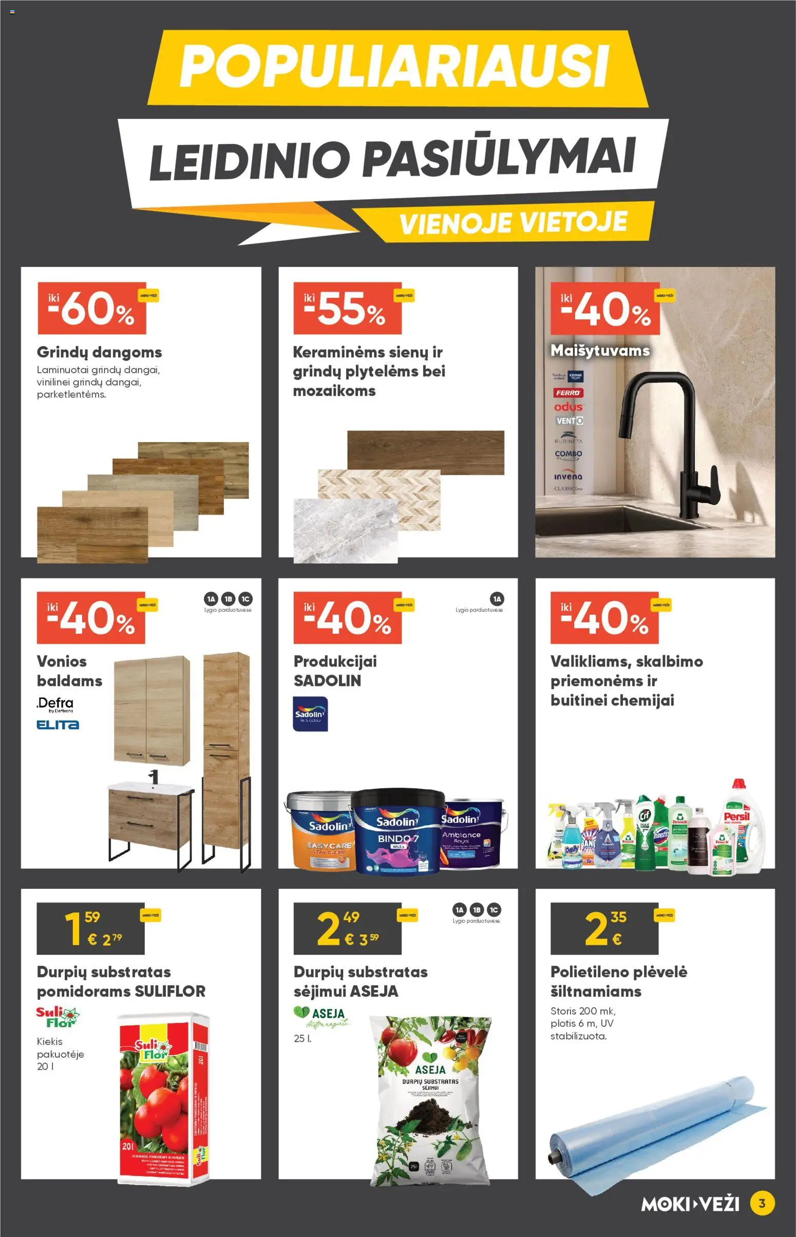 MOKI VEŽI akcijos nuo 05.03.2026 | Puslapis: 3