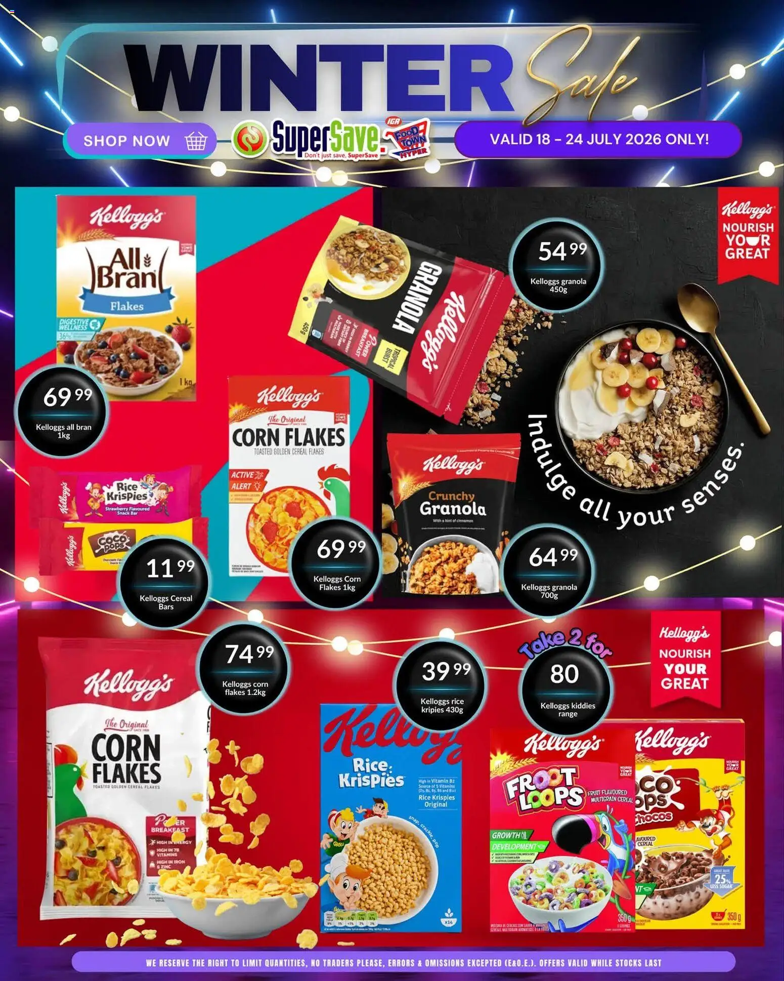 New Super Save catalogue – valid from 18/07/2026 | Page: 5 | Products: Iron, Toaster, Rice, Sugar