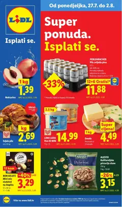 Lidl Katalog - Pregled kataloga iz trgovine Lidl, vrijedi od 23.07.2026