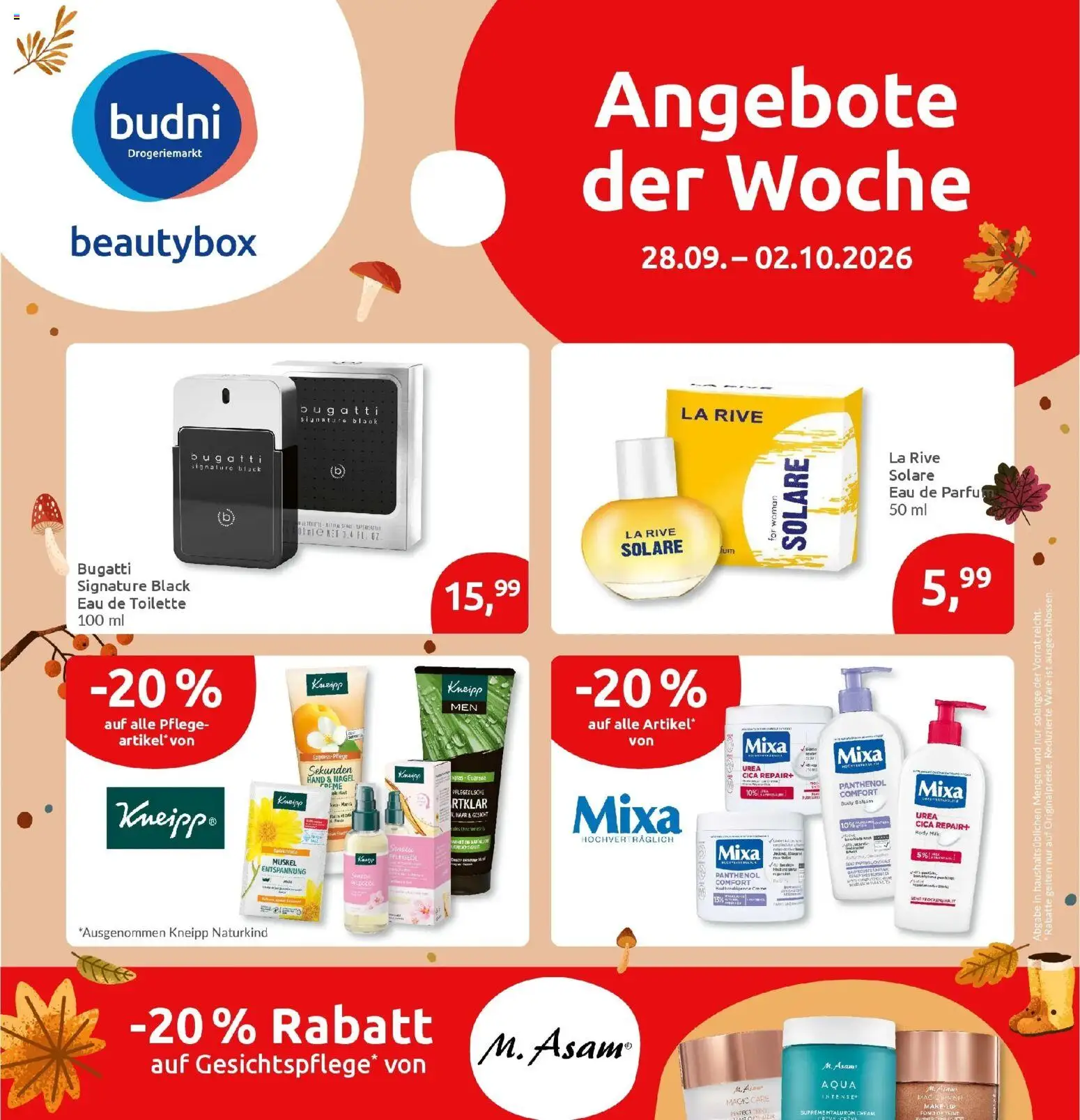 Marktkauf Prospekt Schorndorf (ab 28.09.2026) » Angebote online | Seite: 31 | Produkte: Toilette, Eau de Toilette