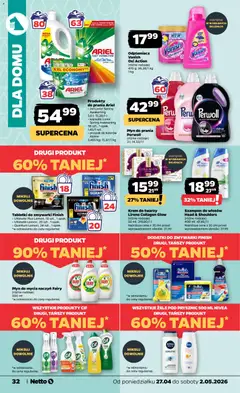 Pogląd oferty "Netto gazetka od poniedziałku spożywcza" - ważna od 27.04.2026 | Strona: 32