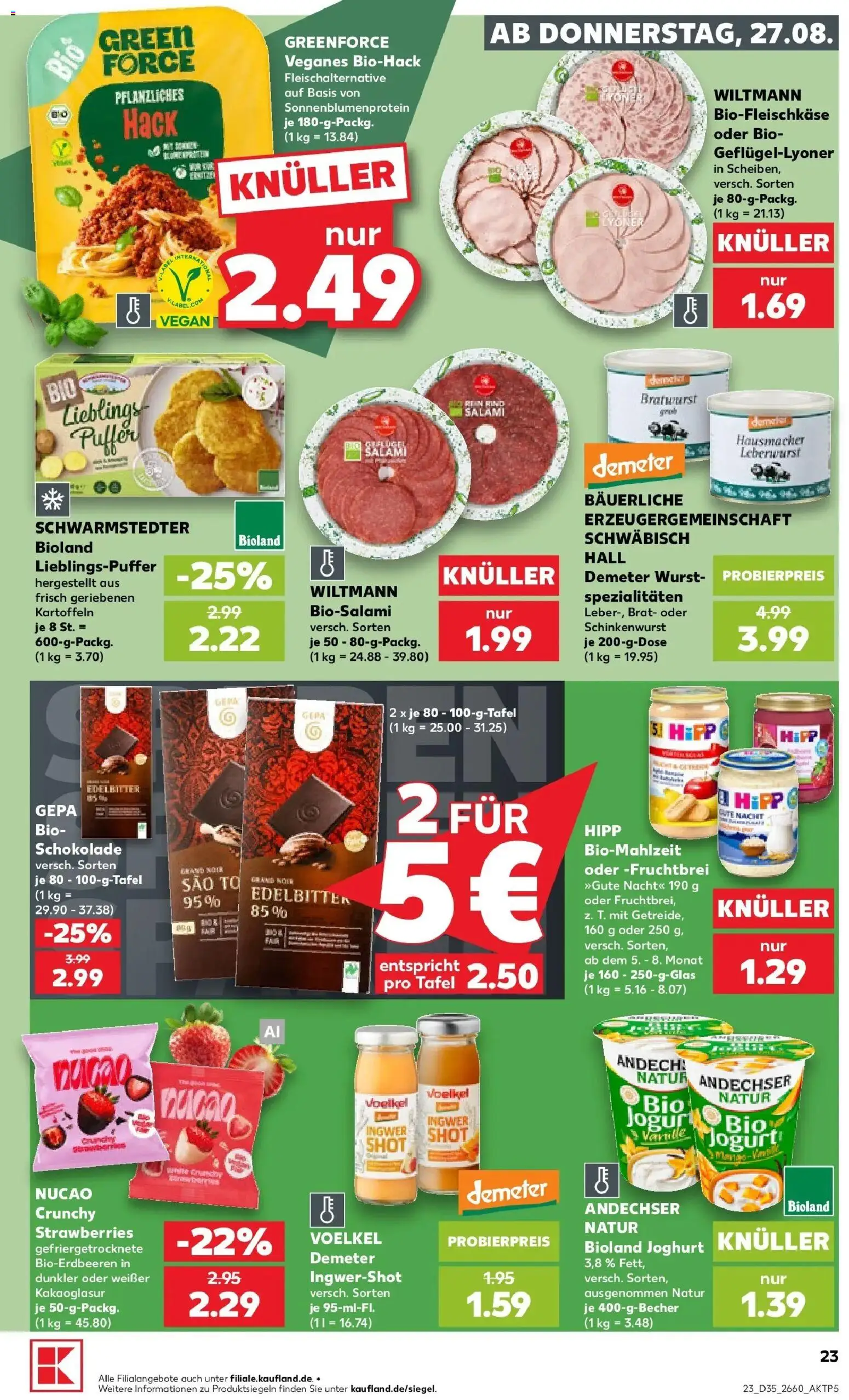 Kaufland Prospekt Wertheim – gültig ab 24.08.2026 | Seite: 34 | Produkte: Joghurt, Spezialitäten, Bratwurst, Vanille