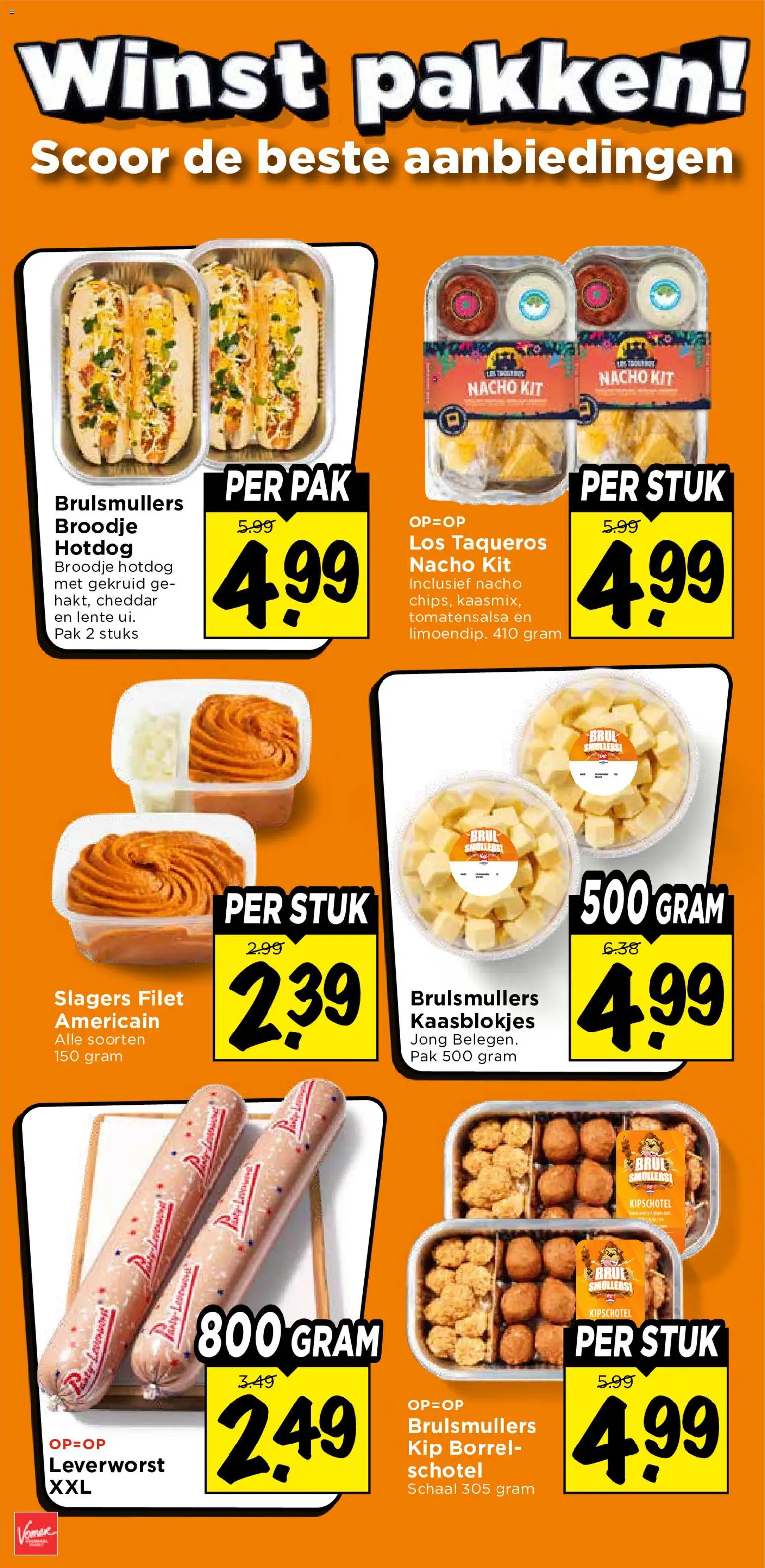 {H1} | Pagina: 16 | Producten: Hotdog, Cheddar, Broodje, Kip