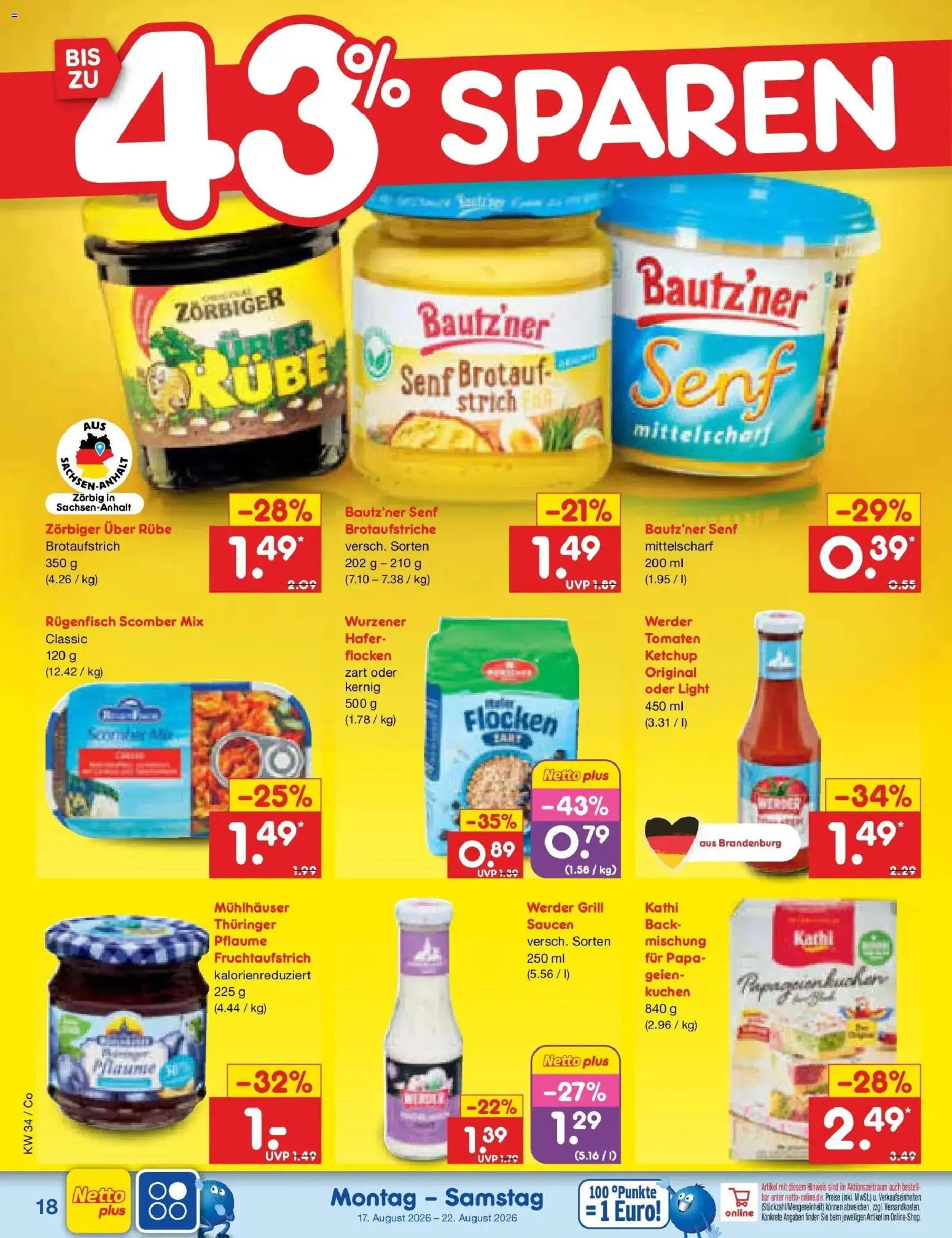 Netto Marken-Discount Prospekt Delitzsch – gültig ab 17.08.2026 | Seite: 24