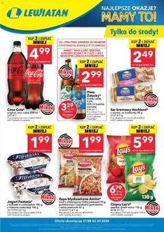 Pogląd oferty "Lewiatan gazetka - W wielopakach taniej" - ważna od 27.08.2026