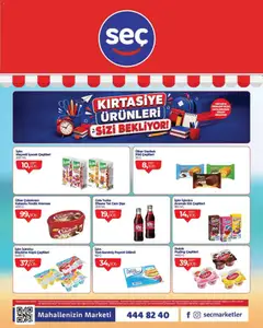 10 Eylül 2026 tarihinden itibaren geçerli olan Seç Market kataloğu önizlemesi