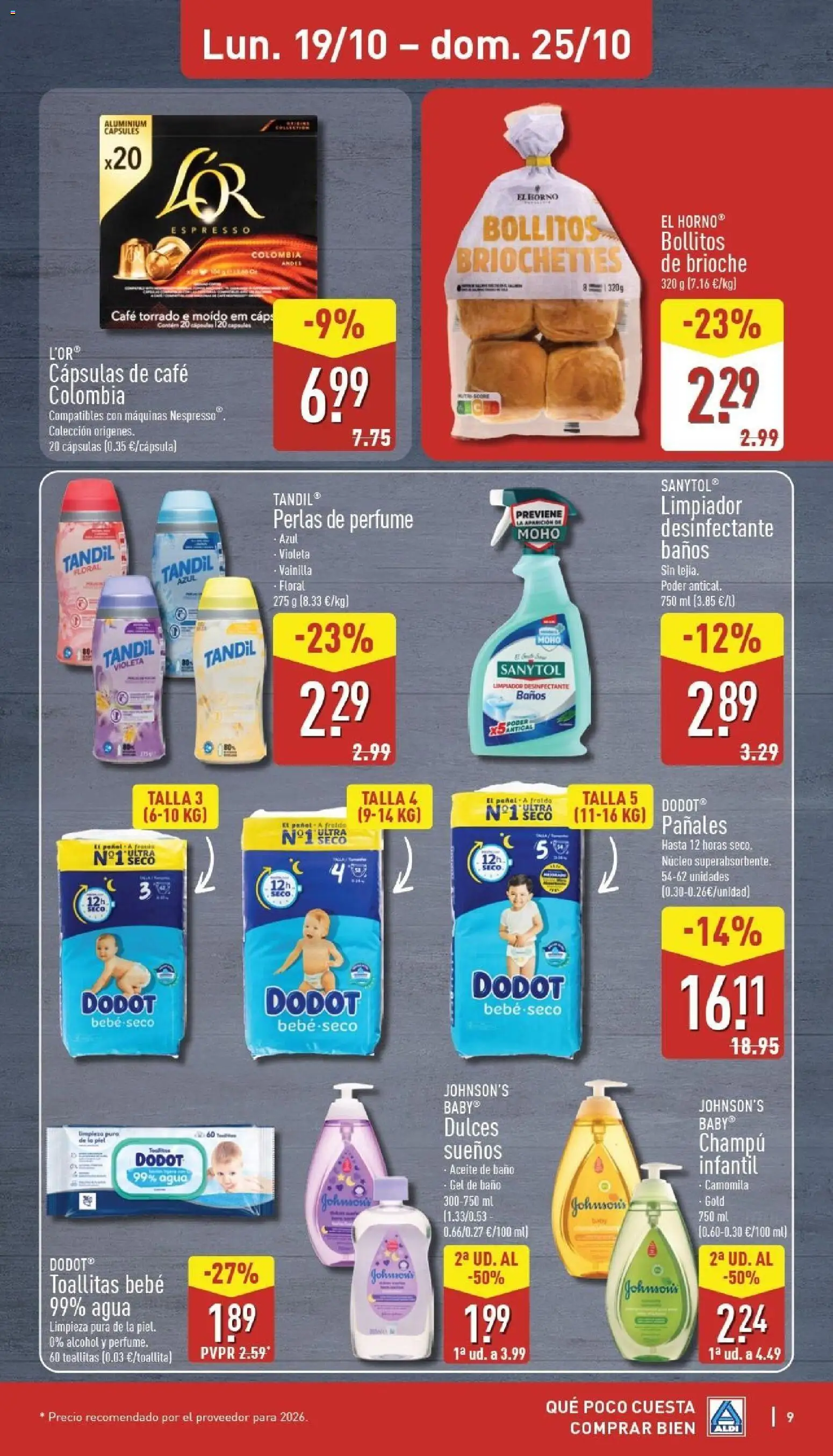 Folleto Aldi - Página 9 - Ofertas válidas hasta el 25 de octubre de 2026